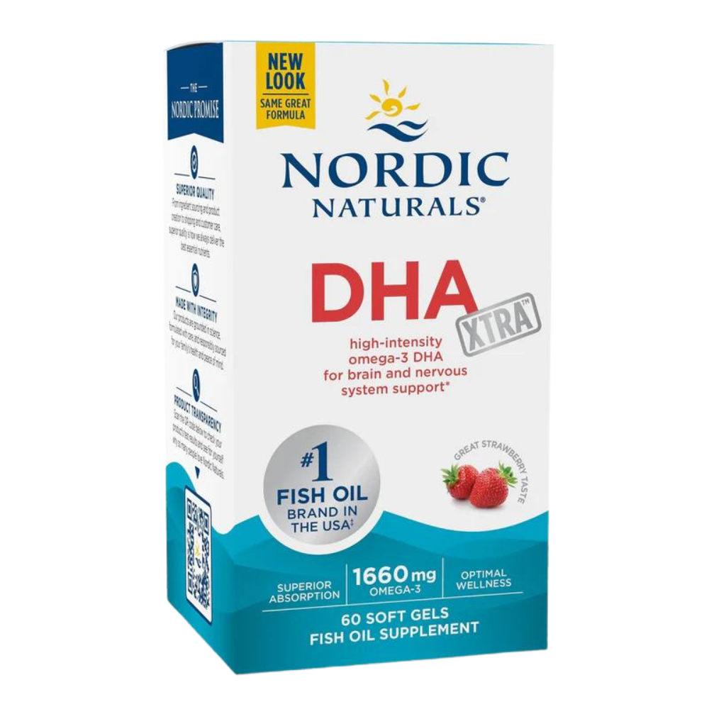 NORDIC NATURALS DHA Xtra 1660mg 60 Softgels