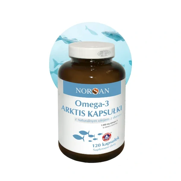 NORSAN Omega-3 Arktis (The work of the heart, brain and eyes) 120 capsules