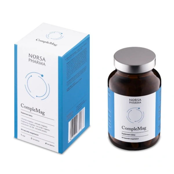 NORSA PHARMA CompleMag (magnesium, potassium, B-group vitamins) 90 vegan capsules