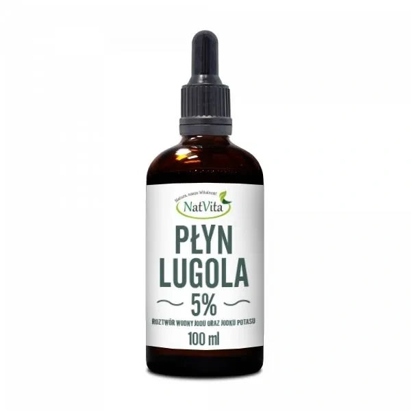NatVita Płyn Lugola 5% (Lugol's Solution) 100ml