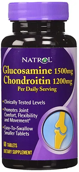 Trechter webspin plein wiel Natrol Glucosamine 1500Mg Chondroitin 1200Mg - 60 Tablets - low price,  check reviews and dosage