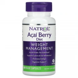 NATROL Acai Berry Diet (Weight Management) 60 Veggie Capsules