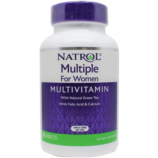 NATROL Multiple For Women (Multiwitamina dla Kobiet) 90 Tabletek