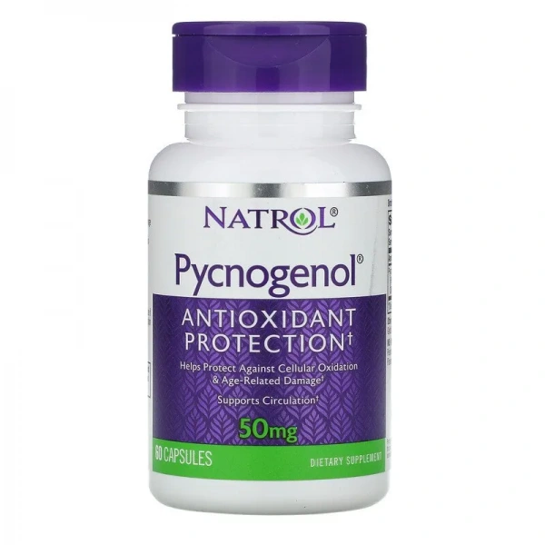 NATROL Pycnogenol (Poprawa kondycji skóry) 60 Kapsułek