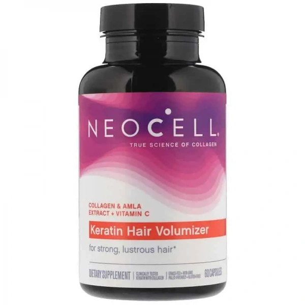 NeoCell Keratin Hair Volumizer (Keratyna, Wzmocnienie włosów) 60 Kapsułek