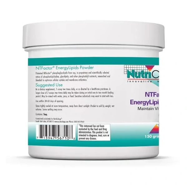 NutriCology NTFactor EnergyLipids Powder (Cellular Health) 150g