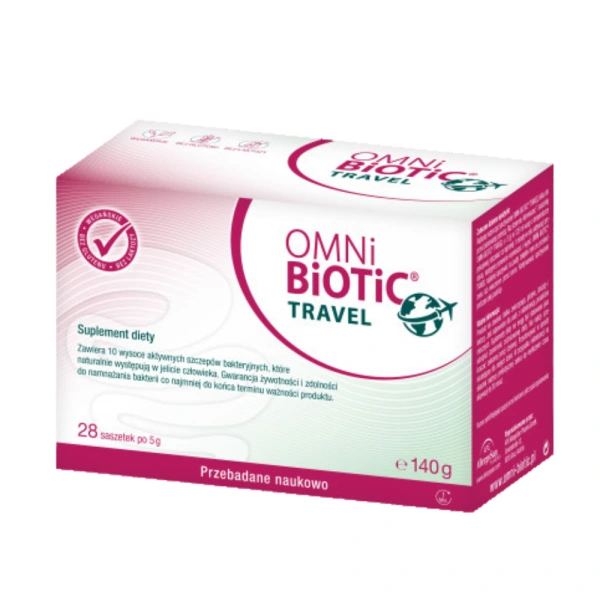 OMNi-BiOTiC Travel (Probiotyk w Trakcie Podróży) 28 Saszetek