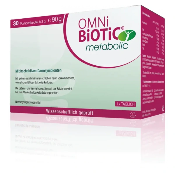 OMNi-BiOTiC Metabolic (Redukcja wagi, Zmniejsza łaknienie) 30 Saszetek