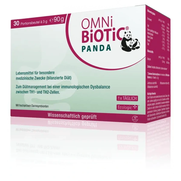 OMNi-BiOTiC Panda (Wspiera odporność Kobiet w ciąży i niemowląt) 30 Saszetek