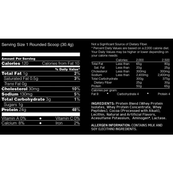 OPTIMUM NUTRITION Whey Gold Standard 4.54kg - Podwójna Czekolada