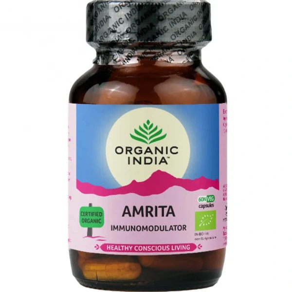 ORGANIC INDIA Amrita (Antioxidant, Liver and Immunity Support) 60 Vegan Capsules