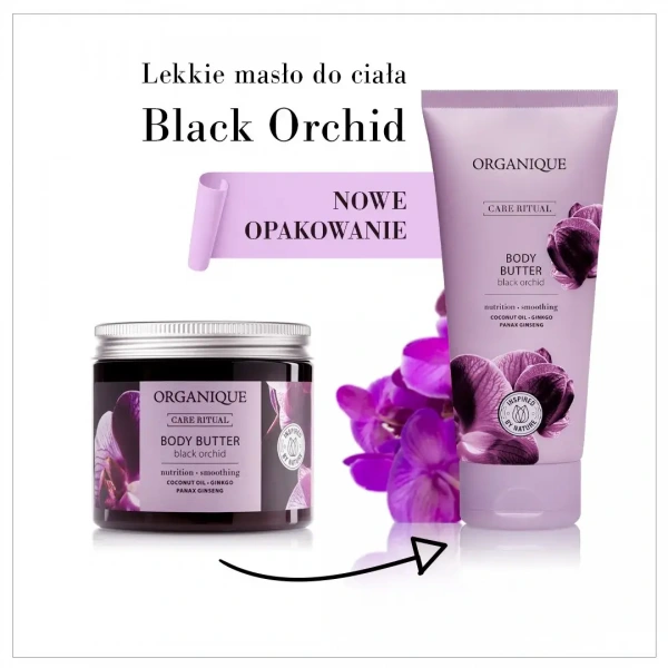 ORGANIQUE Body Butter 200ml Black Orchid