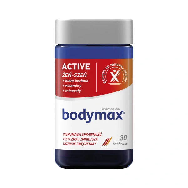 BODYMAX Active (Sprawność fizyczna i zmniejszenie zmęczenia) 30 Tabletek