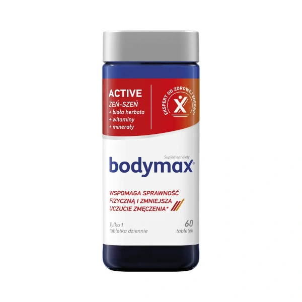 BODYMAX Active (Sprawność fizyczna i zmniejszenie zmęczenia) 60 Tabletek