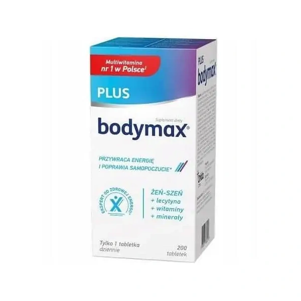 BODYMAX PLUS Energy and Daily Strength 200 tablets