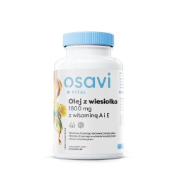 OSAVI Evening Primrose Oil 1800mg (With Vitamins A & E, Healthy Skin) 120 Soft Capsules