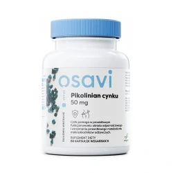 OSAVI Pikolinian Cynku 50mg (Wsparcie odporności) 60 Kapsułek wegańskich