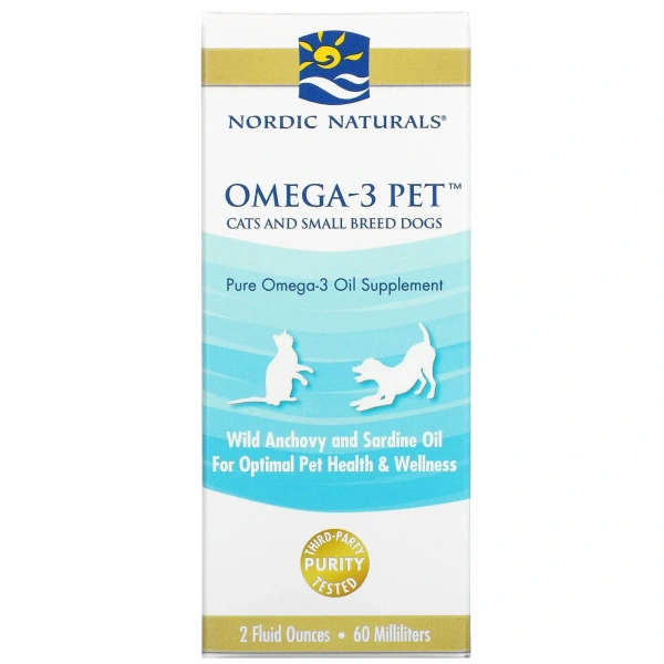 NORDIC NATURALS Omega-3 Pet (Suplement dla psów i kotów) 60ml