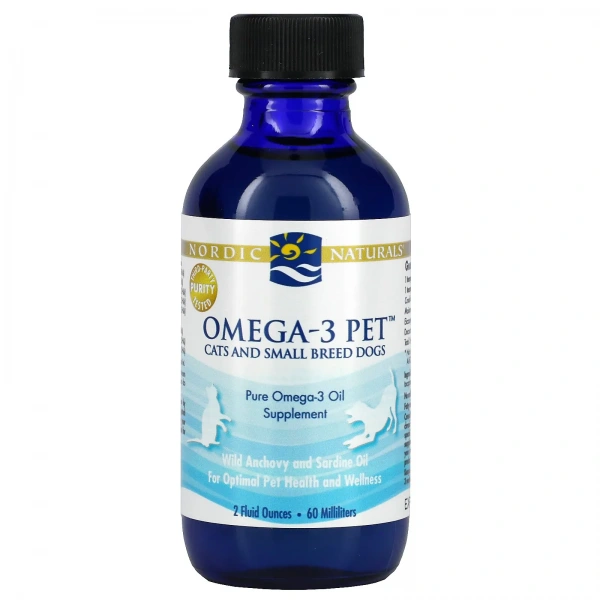 NORDIC NATURALS Omega-3 Pet (Suplement dla psów i kotów) 60ml