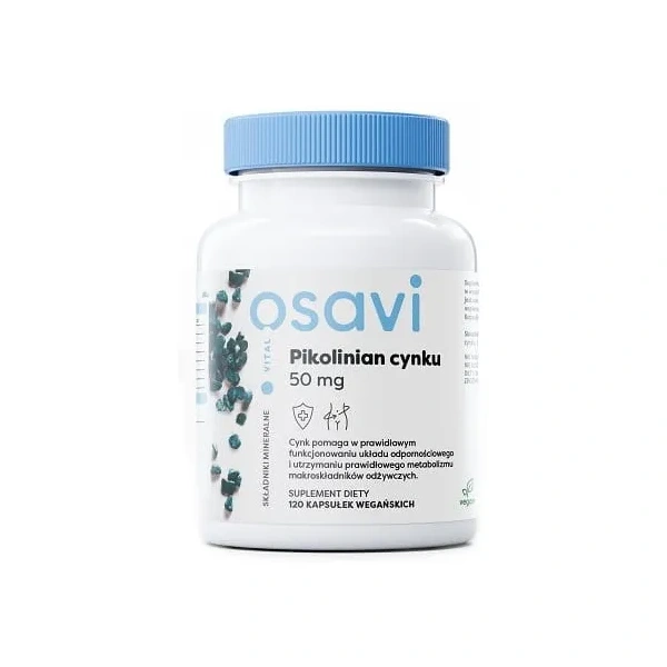 OSAVI Zinc Picolinate 50mg (Immunity Support) 120 Vegan Capsules