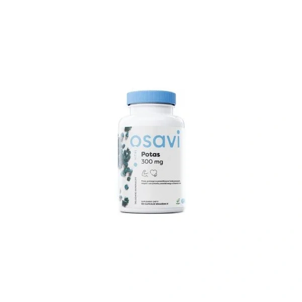 OSAVI Potassium 200mcg (Muscle support, normal blood pressure) 180 Vegan Capsules