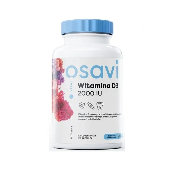 OSAVI Vitamin D3 2000IU 120 Softgels