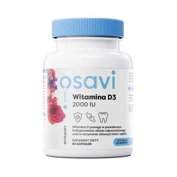 OSAVI Vitamin D3 2000IU 60 Softgels
