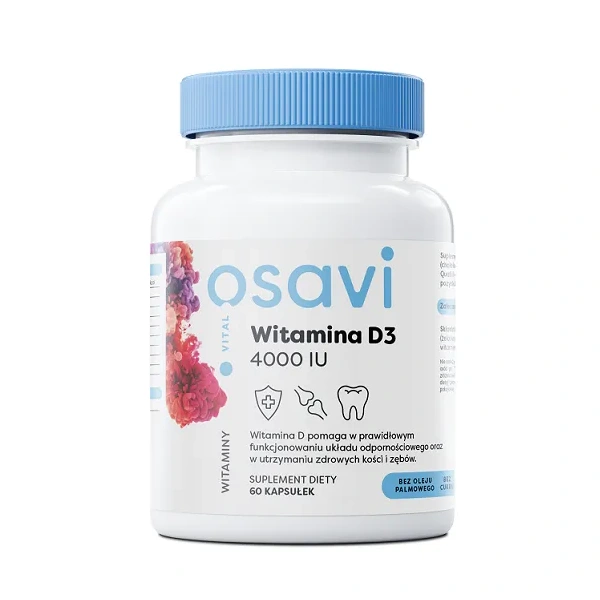 OSAVI Vitamin D3 4000IU 60 Softgels