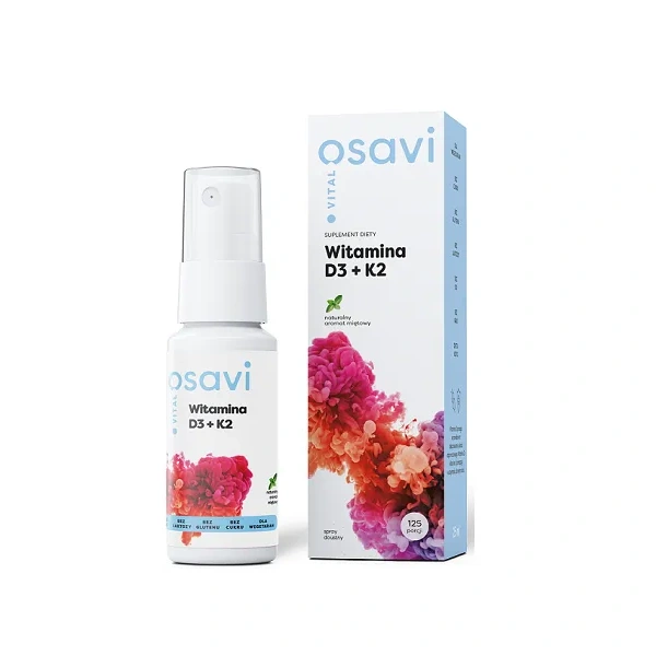 OSAVI Vitamin D3 + K2 Spray 25ml