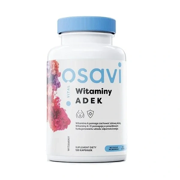 OSAVI Vitamins ADEK (Vitamin A, D, E, K) 120 Softgels