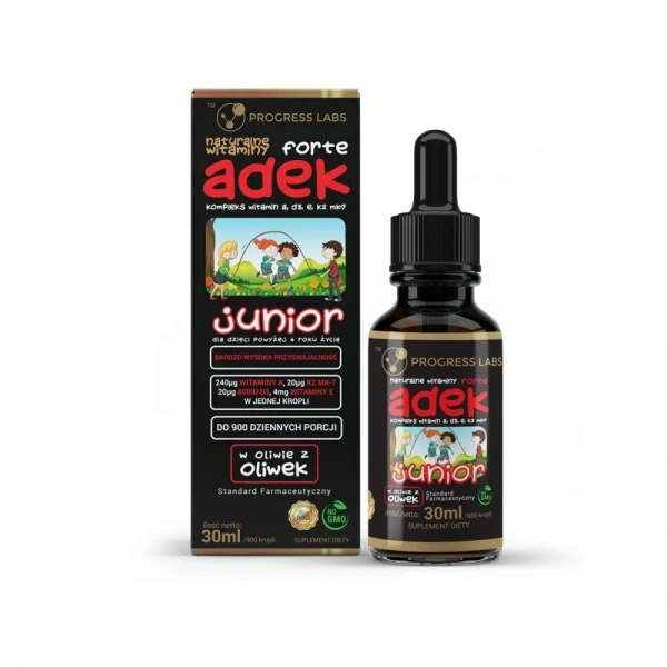 PROGRESS LABS Natural Vitamin ADEK Forte Junior 30ml