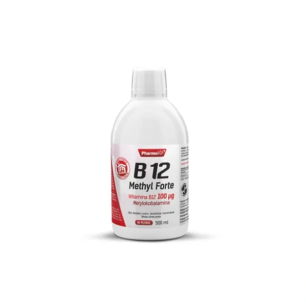 PHARMOVIT B12 Methyl Forte 100ug (Witamina B12 w Płynie) 500ml