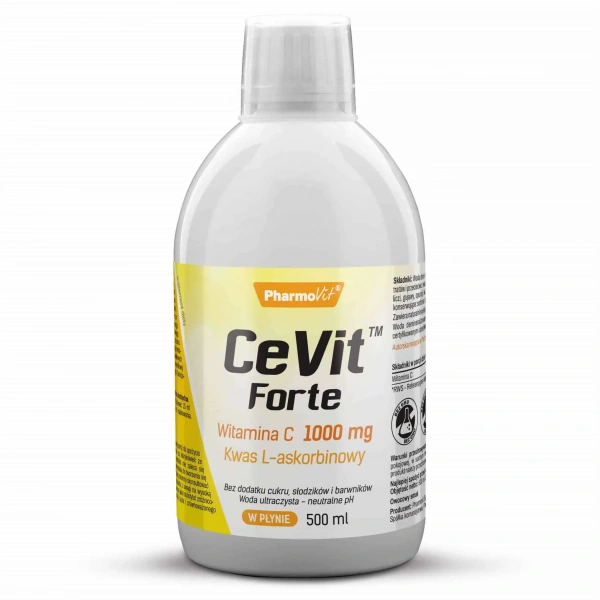 PHARMOVIT CeVit Forte 1000mg (Liquid Vitamin C) 500ml