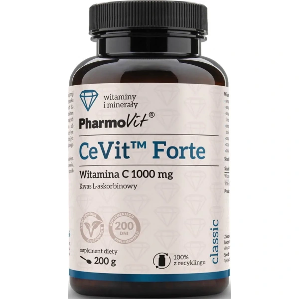 PHARMOVIT CeVit Forte (Vitamin C 1000mg, Immunity) 200g