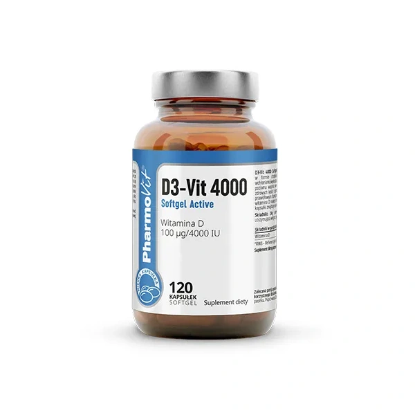 PHARMOVIT D3-Vit 4000 (Vitamin D) 120 Softgels