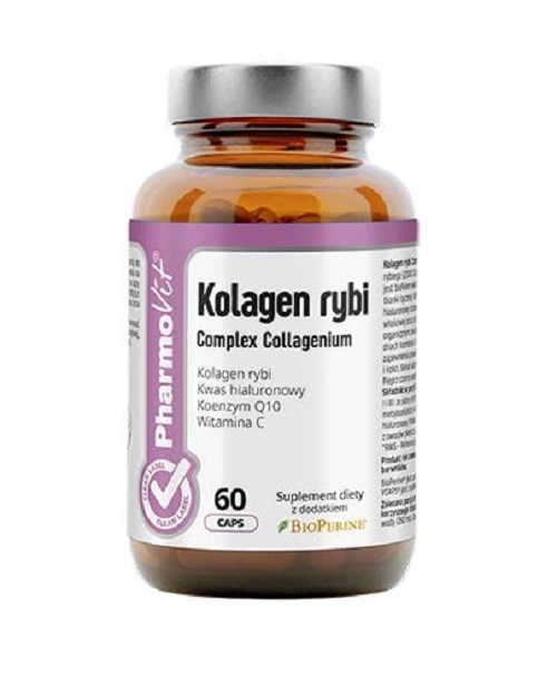 PHARMOVIT Kolagen Rybi Complex 60 Kapsułek wegetariańskich