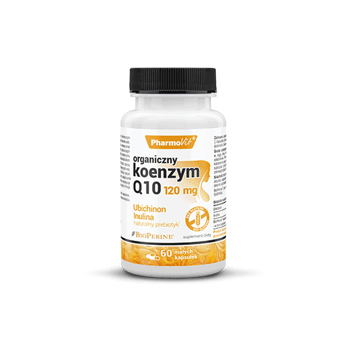 PHARMOVIT Organiczny Koenzym Q10 120mg 60 Kapsułek