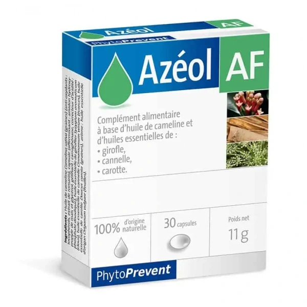 PiLeJe PhytoPrevent AZEOL AF (Wsparcie Układu Odpornościowego w Walce z Infekcjami Grzybiczymi/Drożdżakowymi) 30 kapsułek