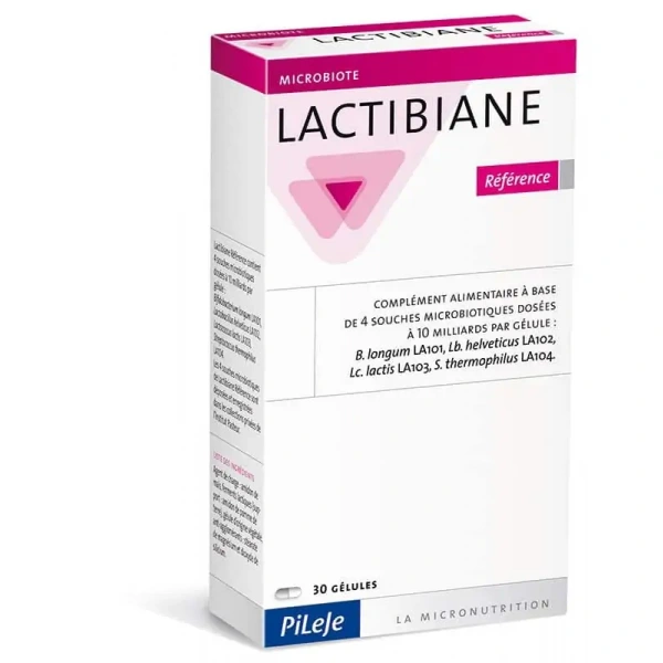 PiLeJe Lactibiane Reference (Probiotic for Intestinal Disorders) 30 capsules