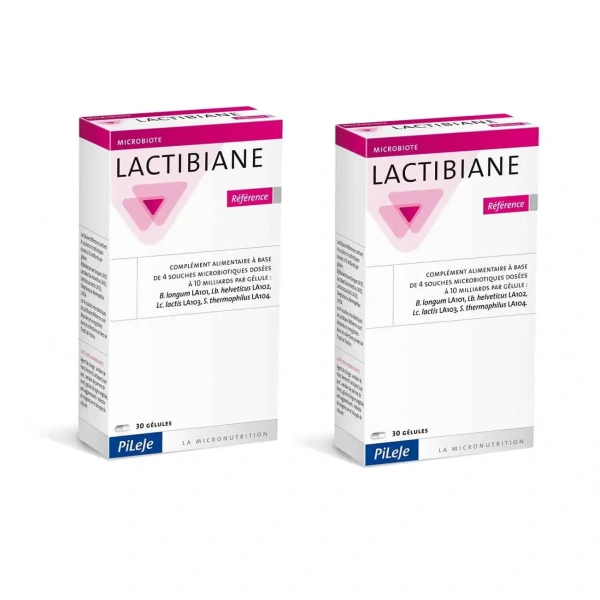 PiLeJe Lactibiane Reference (Probiotic for Intestinal Disorders) 2 x 30 capsules