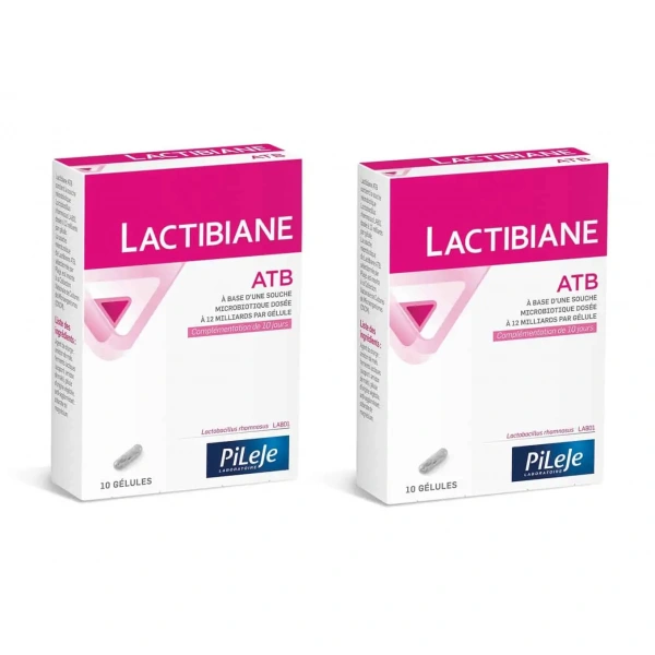 PiLeJe Lactibiane ATB (Probiotic, Protection during antibiotic therapy) 2x10 capsules