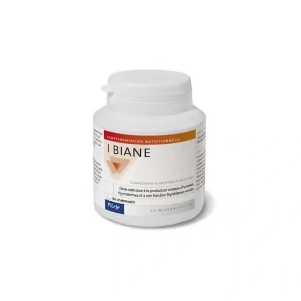 PiLeJe I-Biane (Thyroid, Iodine from algae) 120 Tablets
