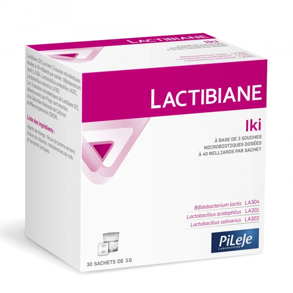 PiLeJe Lactibiane Iki (Supports the Balance of Intestinal Microflora) 30 sachets