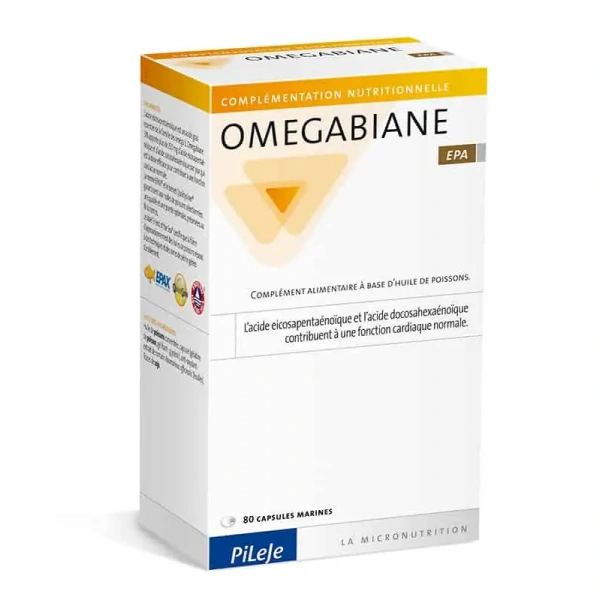 PiLeJe OMEGABIANE EPA (Omega-3, EPA, DHA) 80 capsules