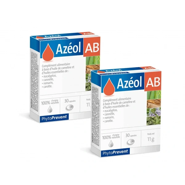 PiLeJe PhytoPrevent AZEOL AB (Odporność, Infekcje bakteryjne) 2 x 30 Kapsułek