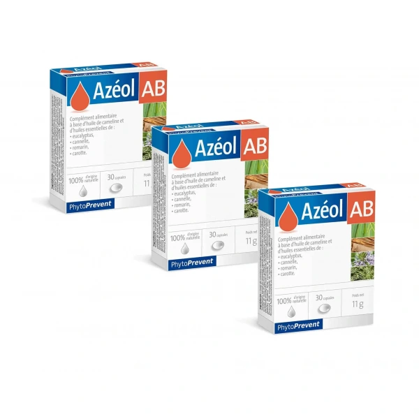PiLeJe PhytoPrevent AZEOL AB (Odporność, Infekcje bakteryjne) 3 x 30 Kapsułek