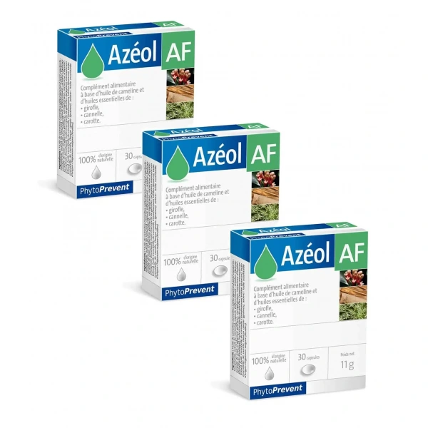 PiLeJe PhytoPrevent AZEOL AF (Wsparcie Układu Odpornościowego w Walce z Infekcjami Grzybiczymi/Drożdżakowymi) 3 x 30 kapsułek