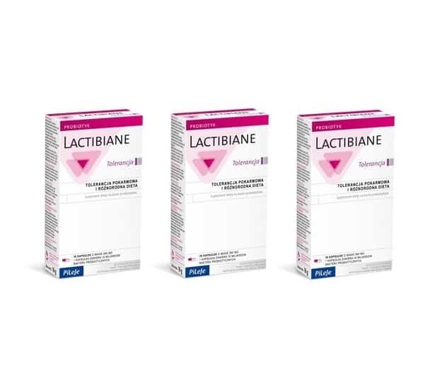 PiLeJe Lactibiane Tolerance (Probiotyk na Biegunki i Alergie - Lactibiane Tolerancja) 3 x 30 kapsułek