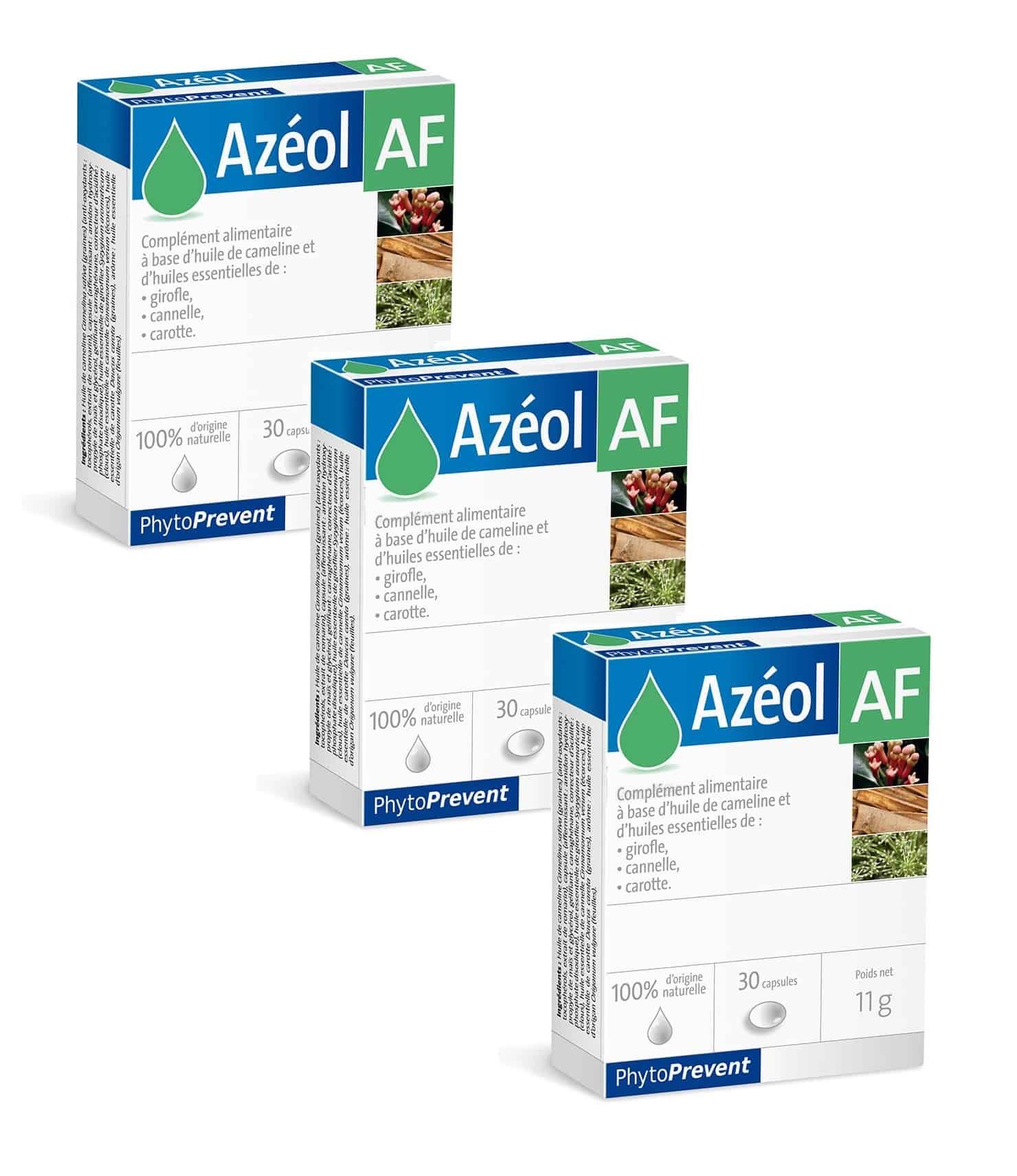 PiLeJe PhytoPrevent AZEOL AF (Wsparcie Układu Odpornościowego w Walce z Infekcjami Grzybiczymi/Drożdżakowymi) 3 x 30 kapsułek
