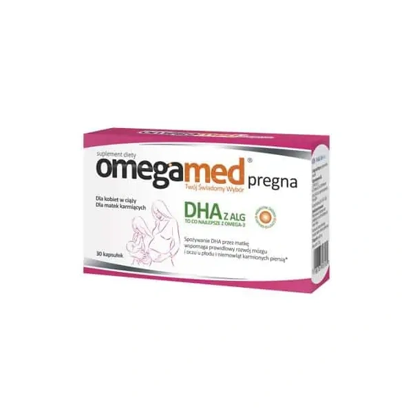 OMEGAMED Pregna (DHA dla Kobiet w ciąży i karmiących) 30 Kapsułek